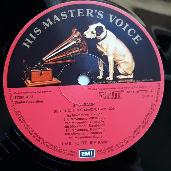 The Six Cello Suites (= 6 Suiten Für Violoncello = Les Suites Pour Violoncelle Seul)