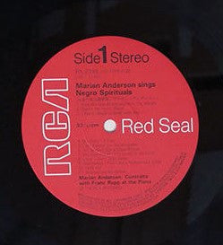 Sings Negro Spirituals