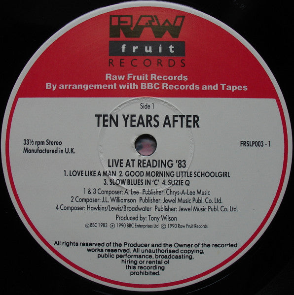 Live At Reading '83 (The Friday Rock Show Sessions)