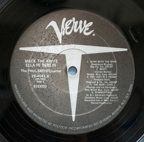 Mack The Knife - Ella In Berlin