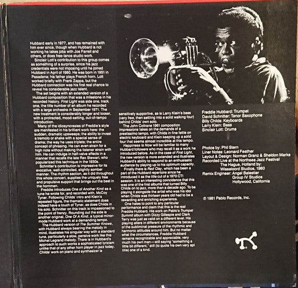 Live At The Northsea Jazz Festival, The Hague, Holland, 1980