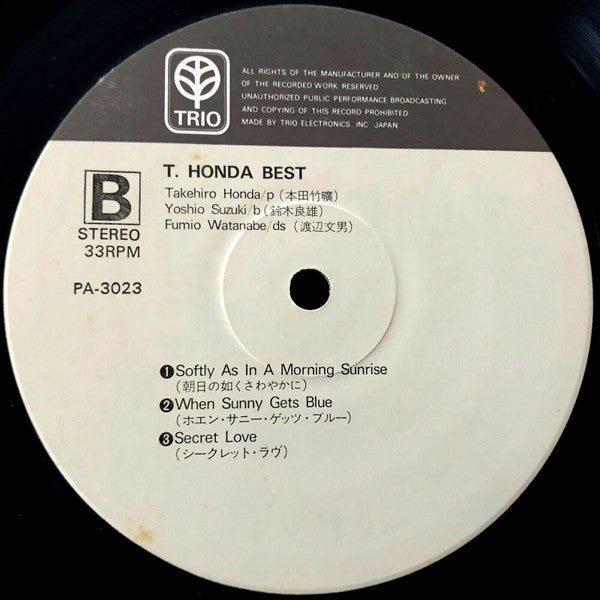 T. Honda Best