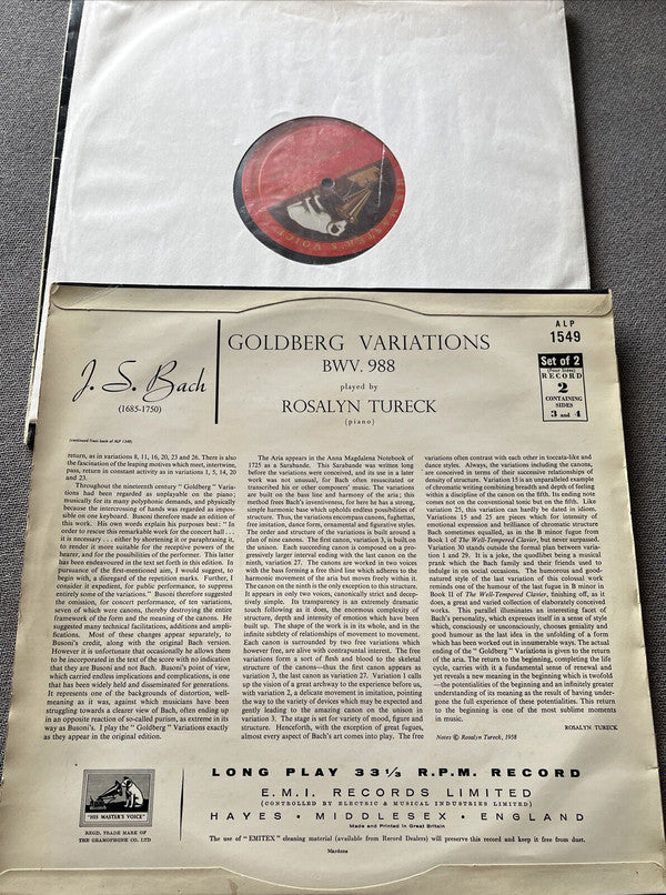 J. S. Bach: Goldberg Variations (record 2)