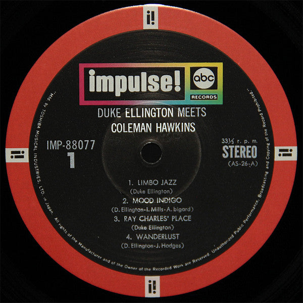 Duke Ellington Meets Coleman Hawkins