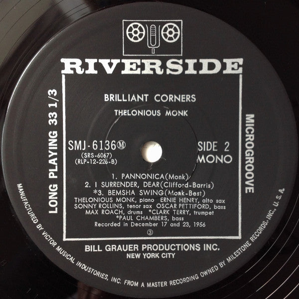 Brilliant Corners = ブリリアント・コーナーズ