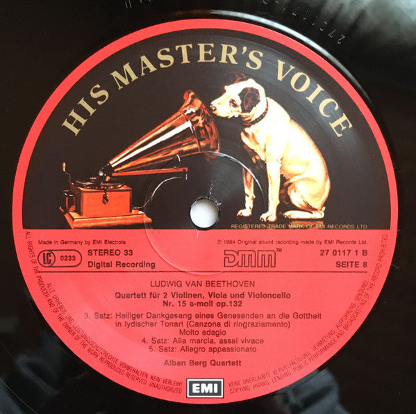 Die Späten Streichquartette = The Late String Quartets