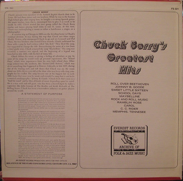 Chuck Berry's Greatest Hits