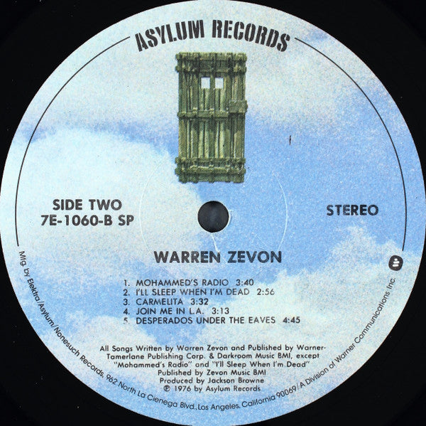Warren Zevon