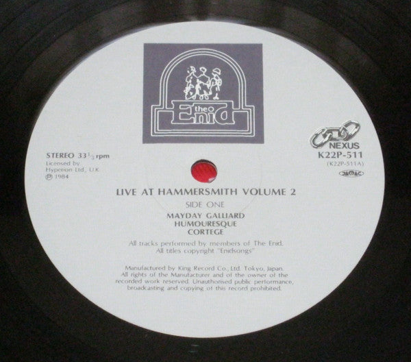 Live At Hammersmith Vol II.