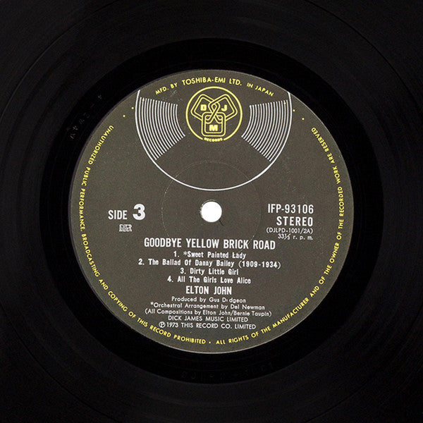 Goodbye Yellow Brick Road