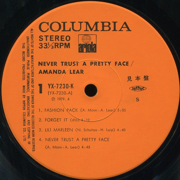 Never Trust A Pretty Face