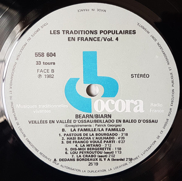 Béarn / Biarn - Veillées En Vallée D'Ossau / Beillado En Balleo D'Ossau