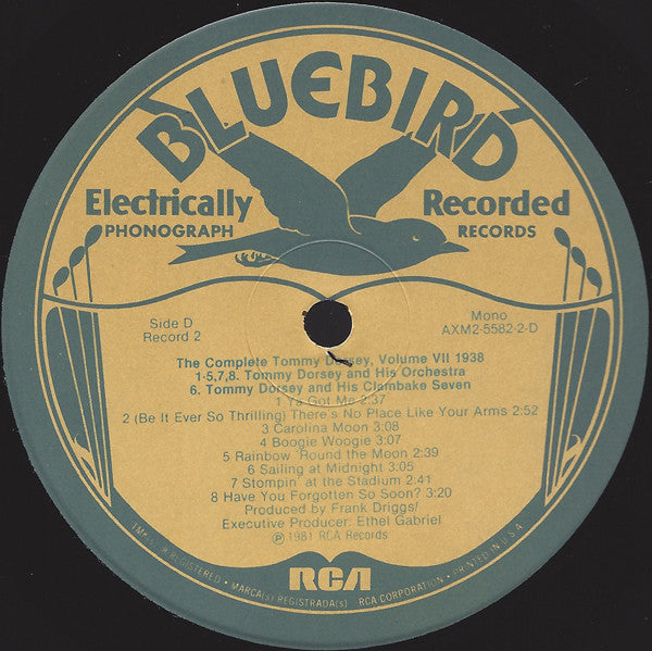 The Complete Tommy Dorsey Volume VII 1938