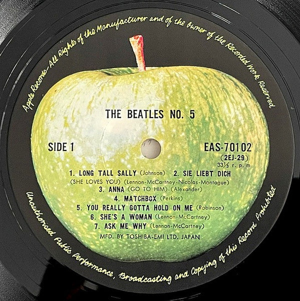 Beatles No. 5 = ビートルズ No. 5