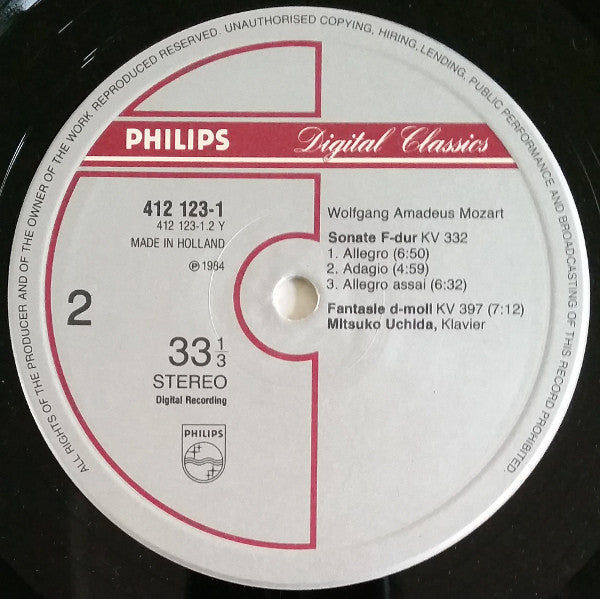 2 Sonatas = 2 Sonaten : KV 331 "Alle Turca", KV 332, Fantaisie KV 397