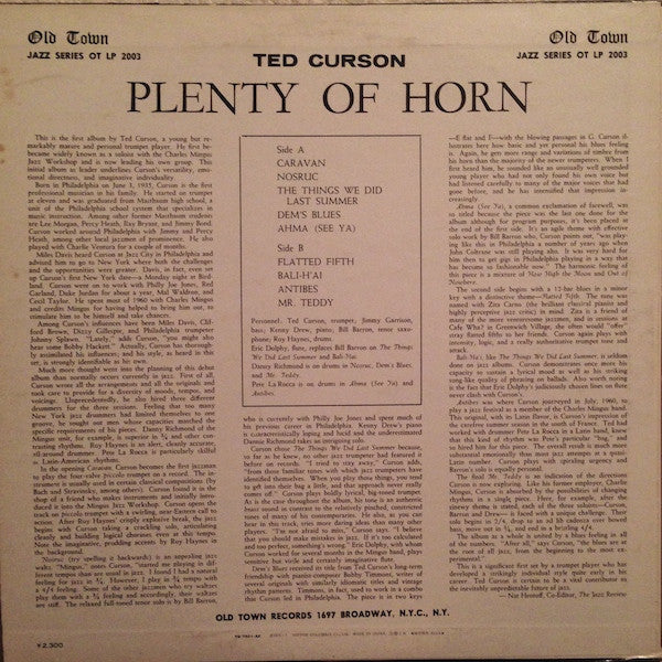 Plenty Of Horn