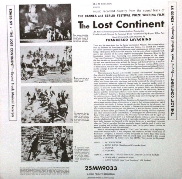 The Lost Continent