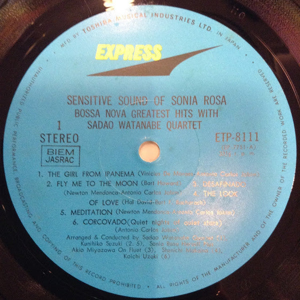 Sensitive Sound Of Sonia Rosa