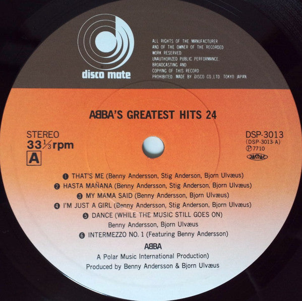 ABBA's Greatest Hits 24