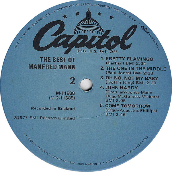 The Best Of Manfred Mann