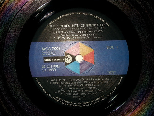 The Golden Hits Of Brenda Lee