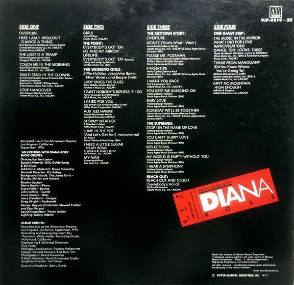 An Evening With Diana Ross