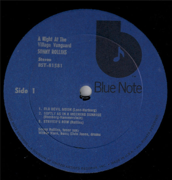 A Night At The "Village Vanguard"