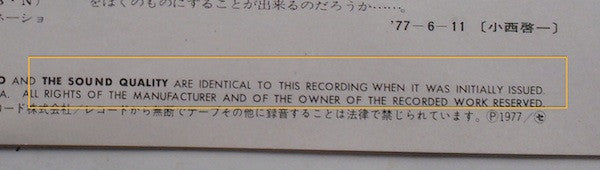 Blue Lights, Volume 1