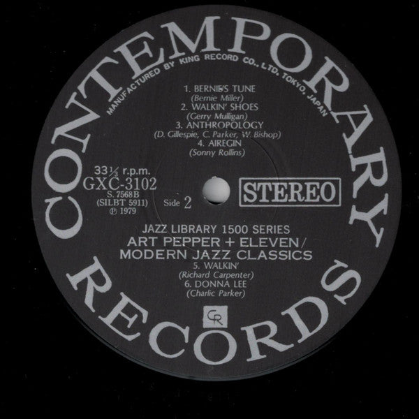 Art Pepper + Eleven (Modern Jazz Classics)