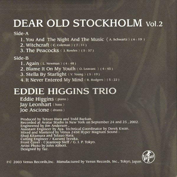 Dear Old Stockholm Vol. 2