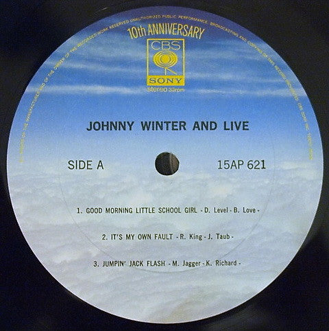 Johnny Winter And Live
