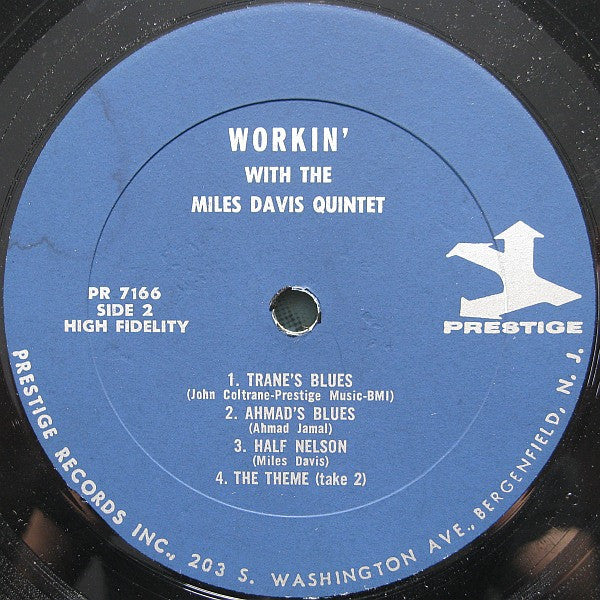 Workin' With The Miles Davis Quintet