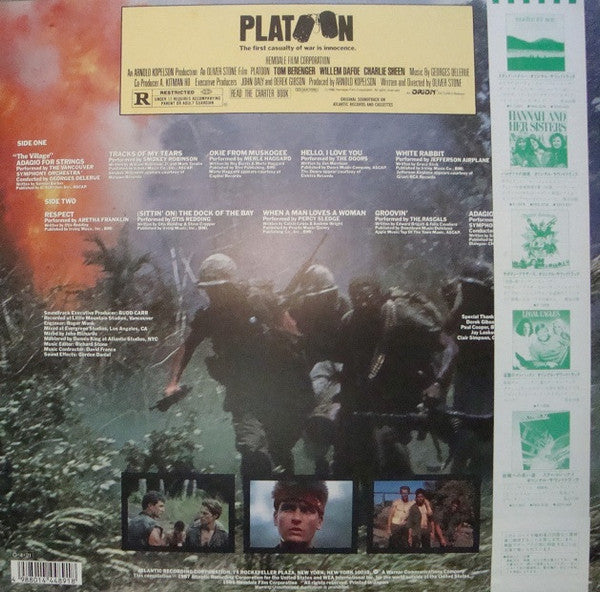 プラトーン = Platoon (Original Motion Picture Soundtrack And Songs From The Era)