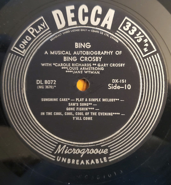 Bing: A Musical Autobiography