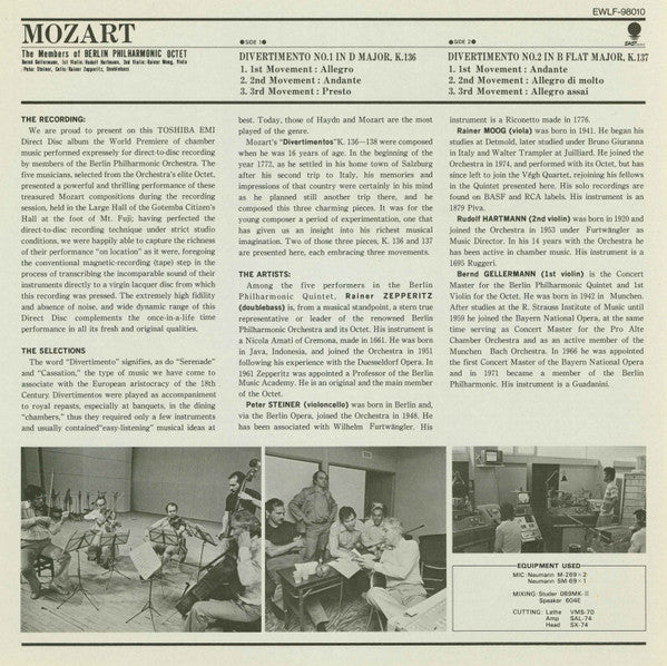 Divertimentos Nos. 1 & 2