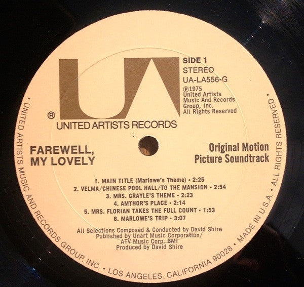 Farewell, My Lovely: Original Motion Picture Soundtrack