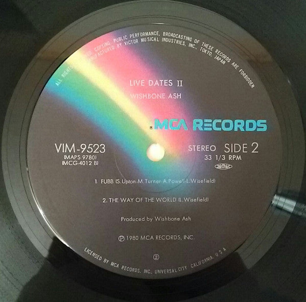 Live Dates Volume Two = ライヴ・デイト2