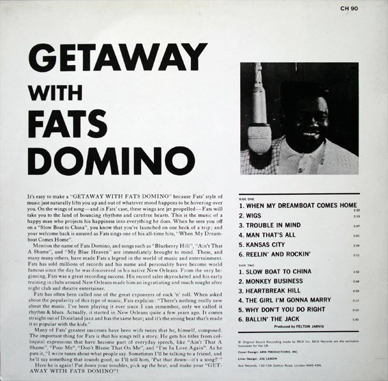Getaway With Fats Domino