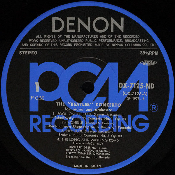 The "Beatles" Concerto For Piano And Orchestra