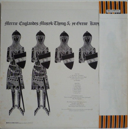 Sir John Alot Of Merrie Englandes Musyk Thyng & Ye Grene Knyghte = 鎧面の騎士