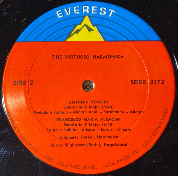 The Virtuoso Harmonica, Four Sonatas By