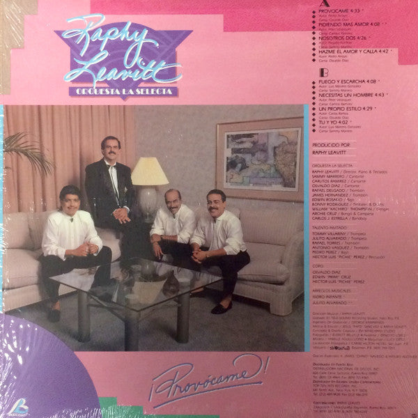 Master Release: Provócame by Raphy Leavitt Y Su Orquesta La Selecta