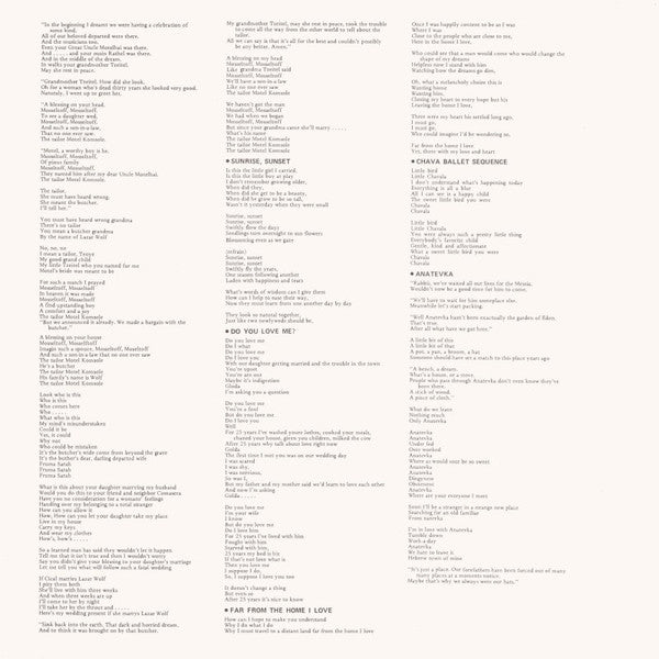 Fiddler On The Roof (Original Motion Picture Soundtrack Recording)