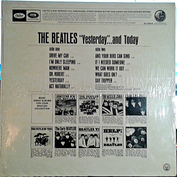 Yesterday... And Today