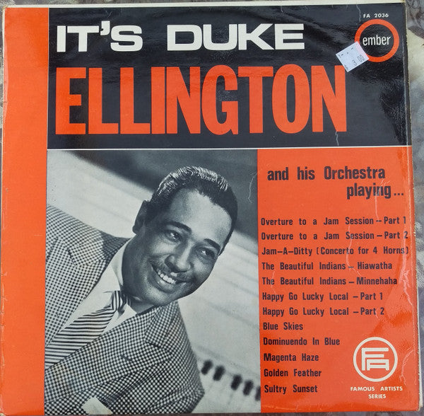 It's Duke Ellington and his Orchestra playing...