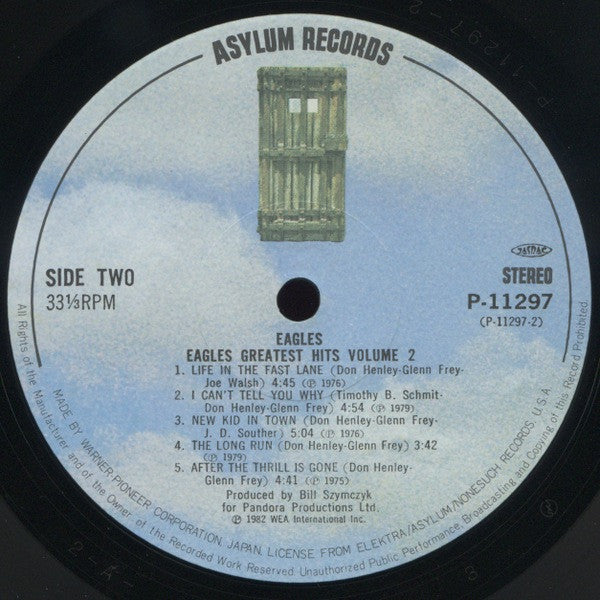 Eagles Greatest Hits Volume 2