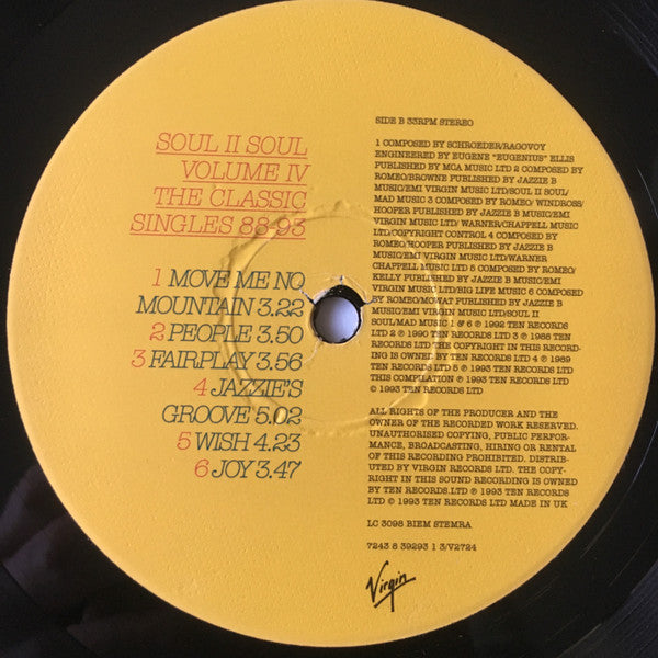 Volume IV - The Classic Singles 88-93
