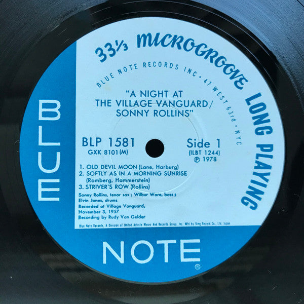 A Night At The "Village Vanguard"