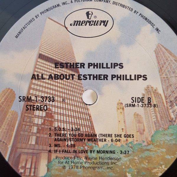 All About Esther Phillips