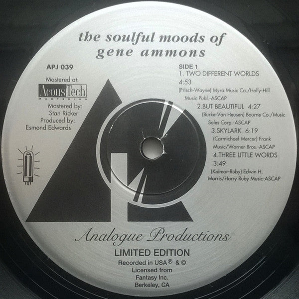 The Soulful Moods Of Gene Ammons